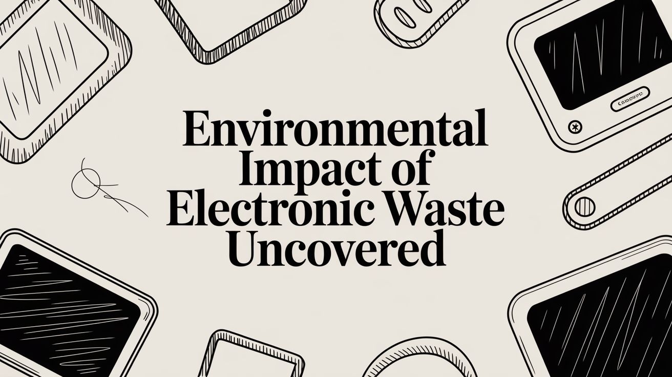 Environmental Impact of Electronic Waste Uncovered
