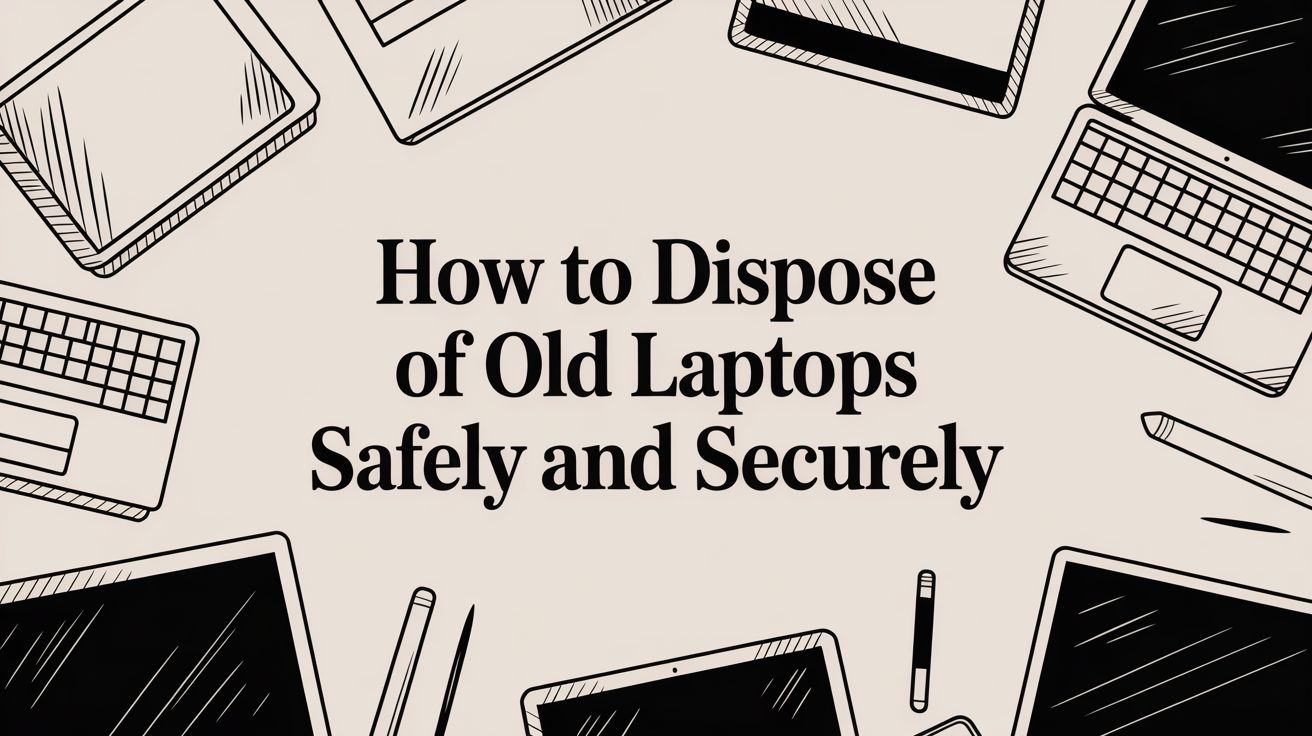 How to Dispose of Old Laptops Safely and Securely