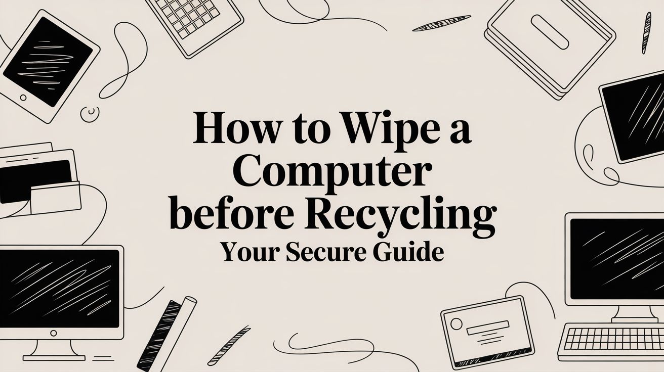 How to Wipe a Computer Before Recycling Your Secure Guide