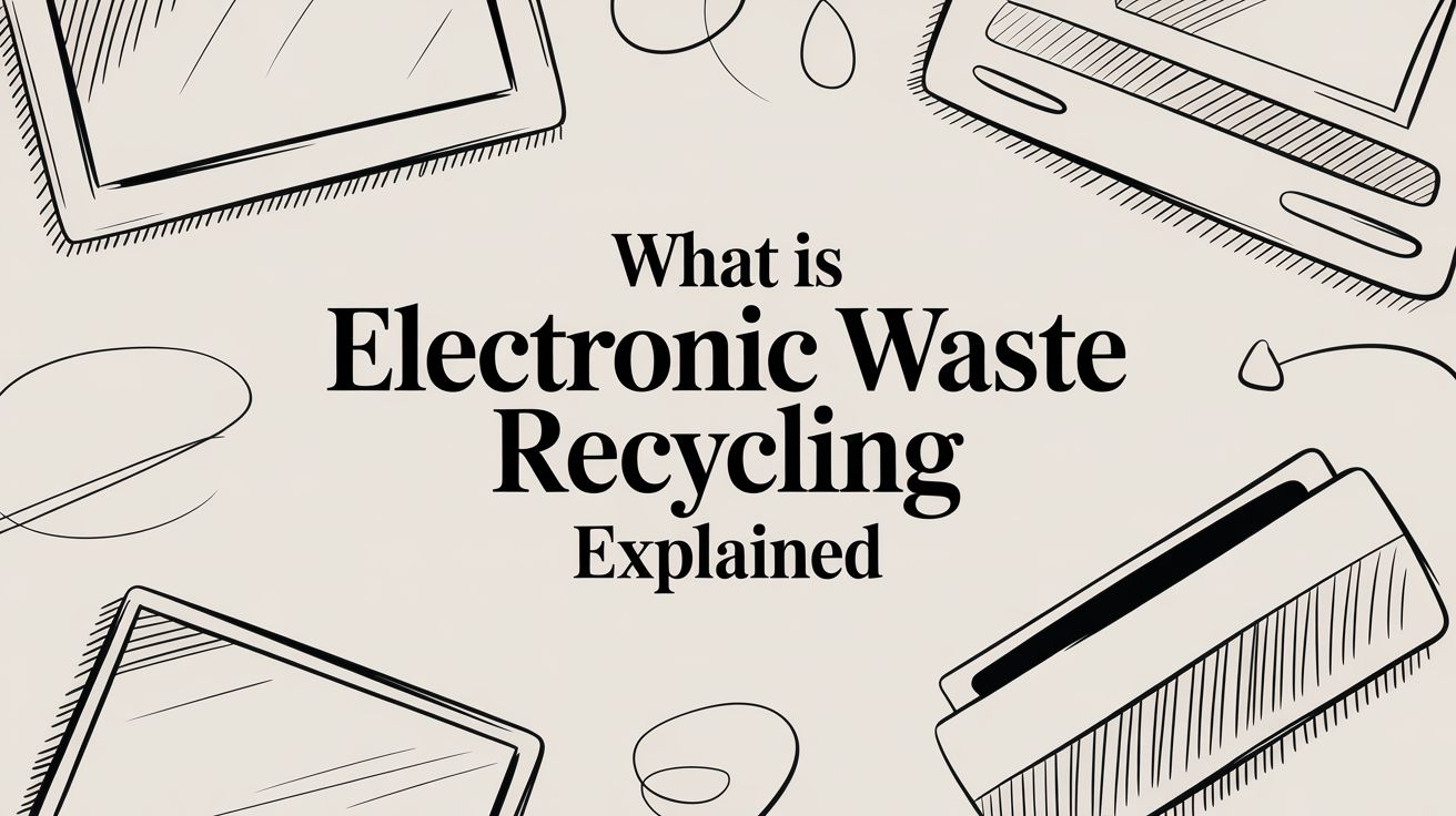 What Is Electronic Waste Recycling Explained