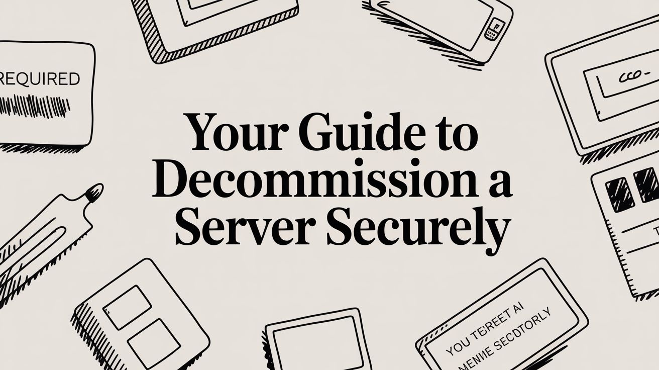 Your Guide to Decommission a Server Securely