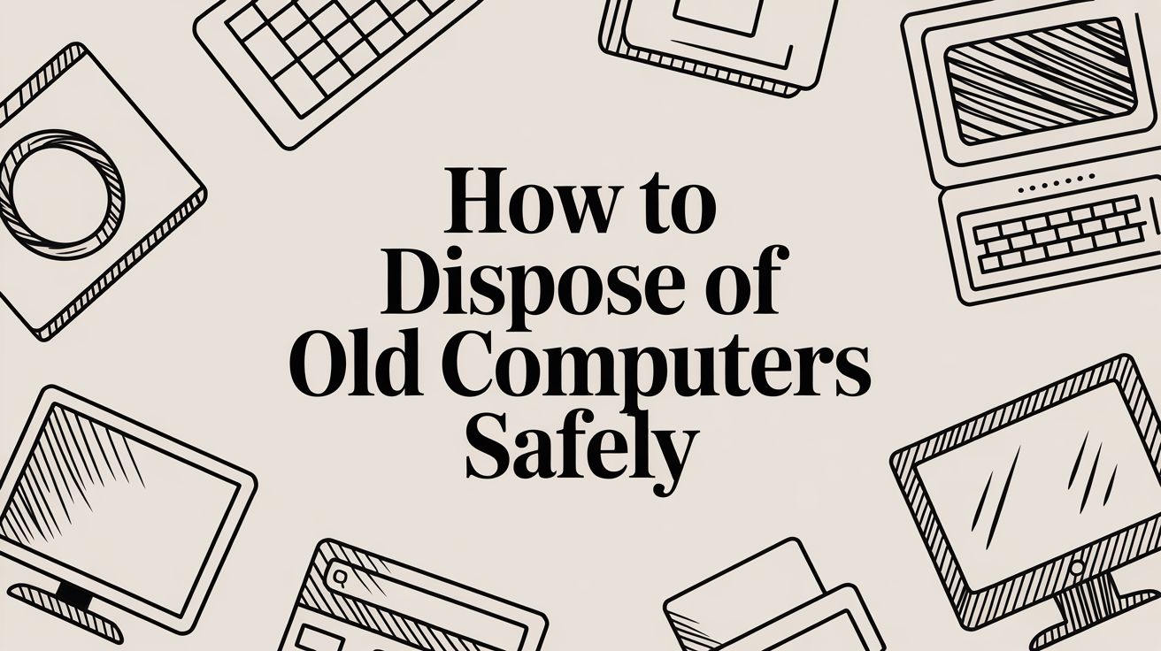 How to Dispose of Old Computers Safely