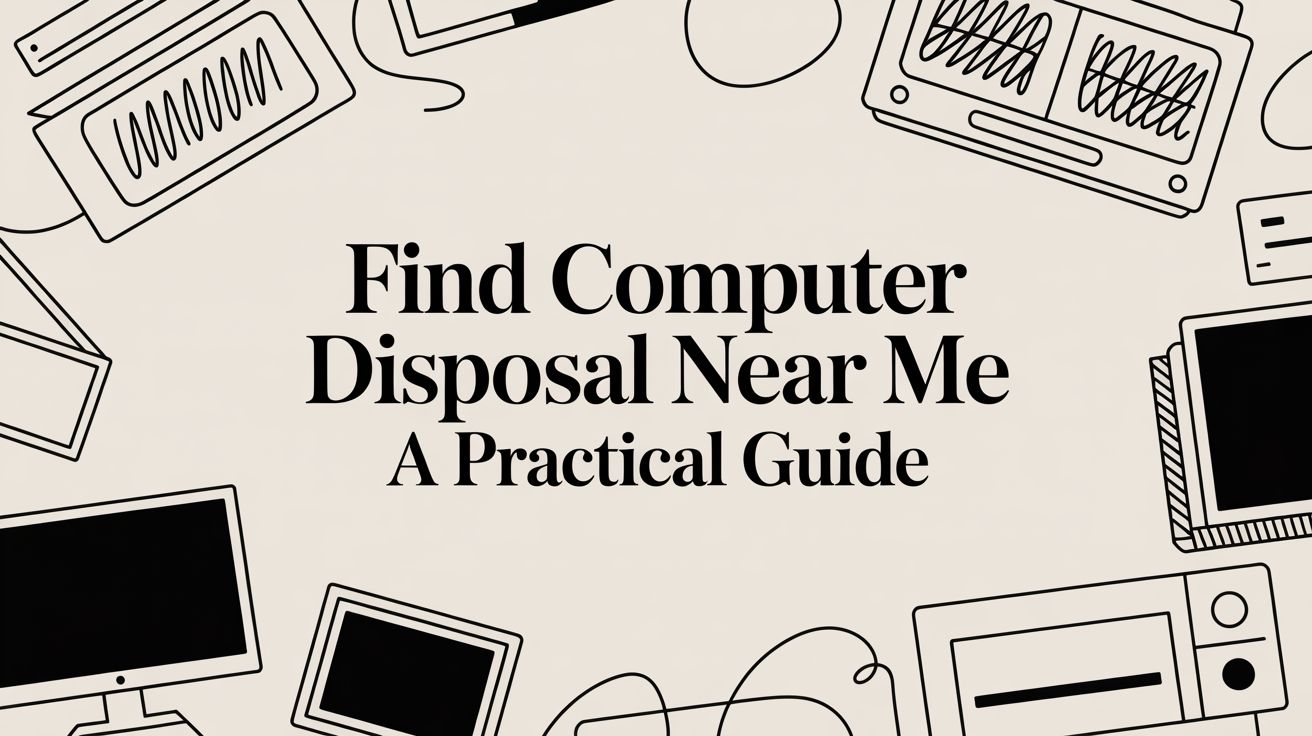 Find Computer Disposal Near Me A Practical Guide