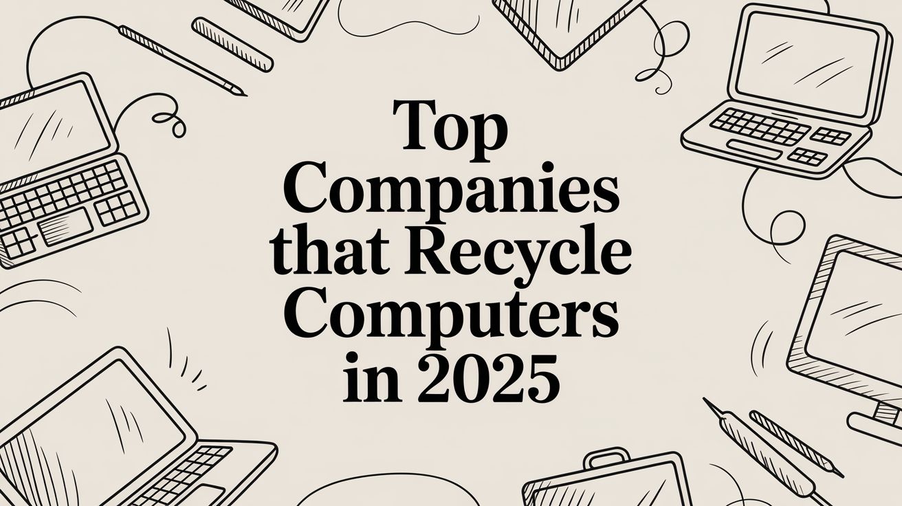 Top companies that recycle computers in 2025