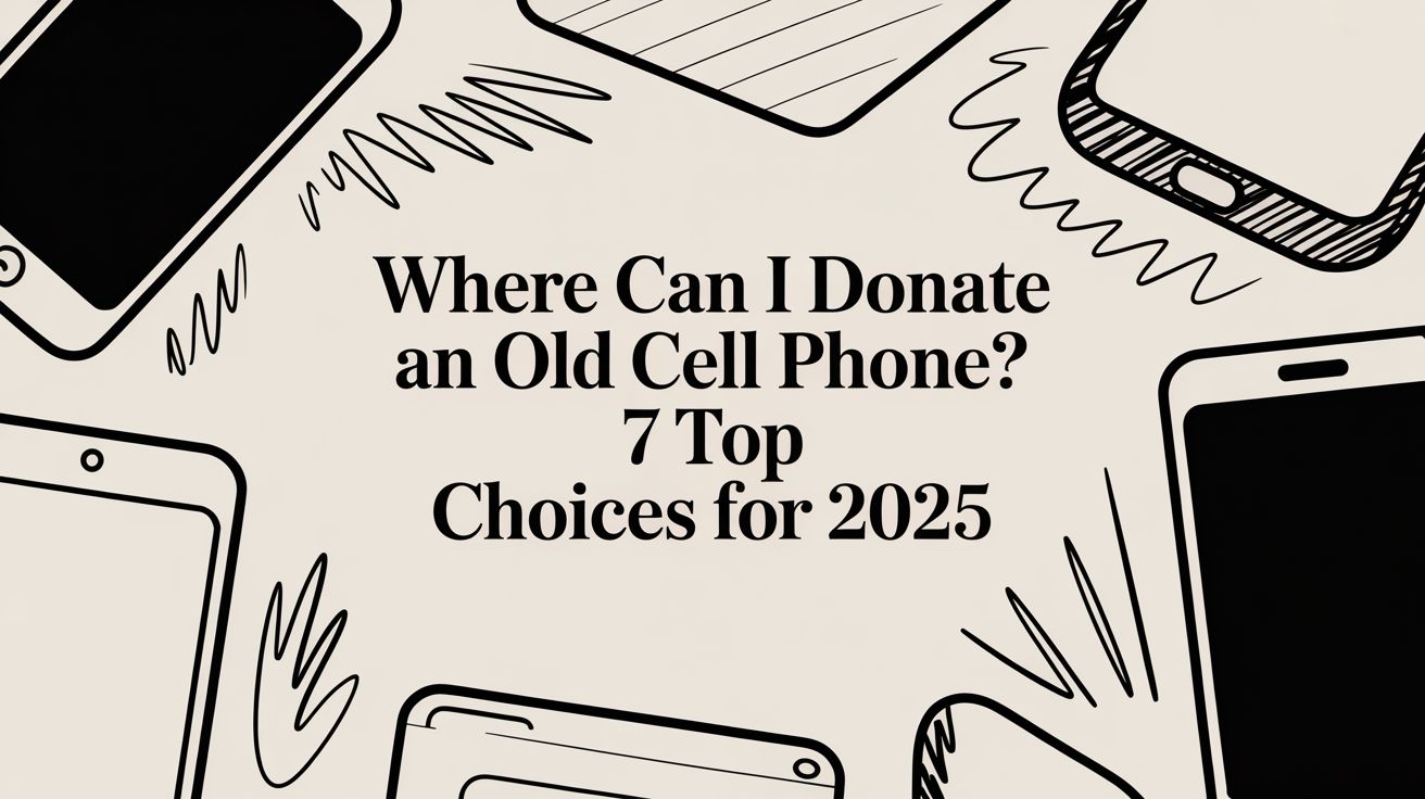 Where Can I Donate an Old Cell Phone? 7 Top Choices for 2025