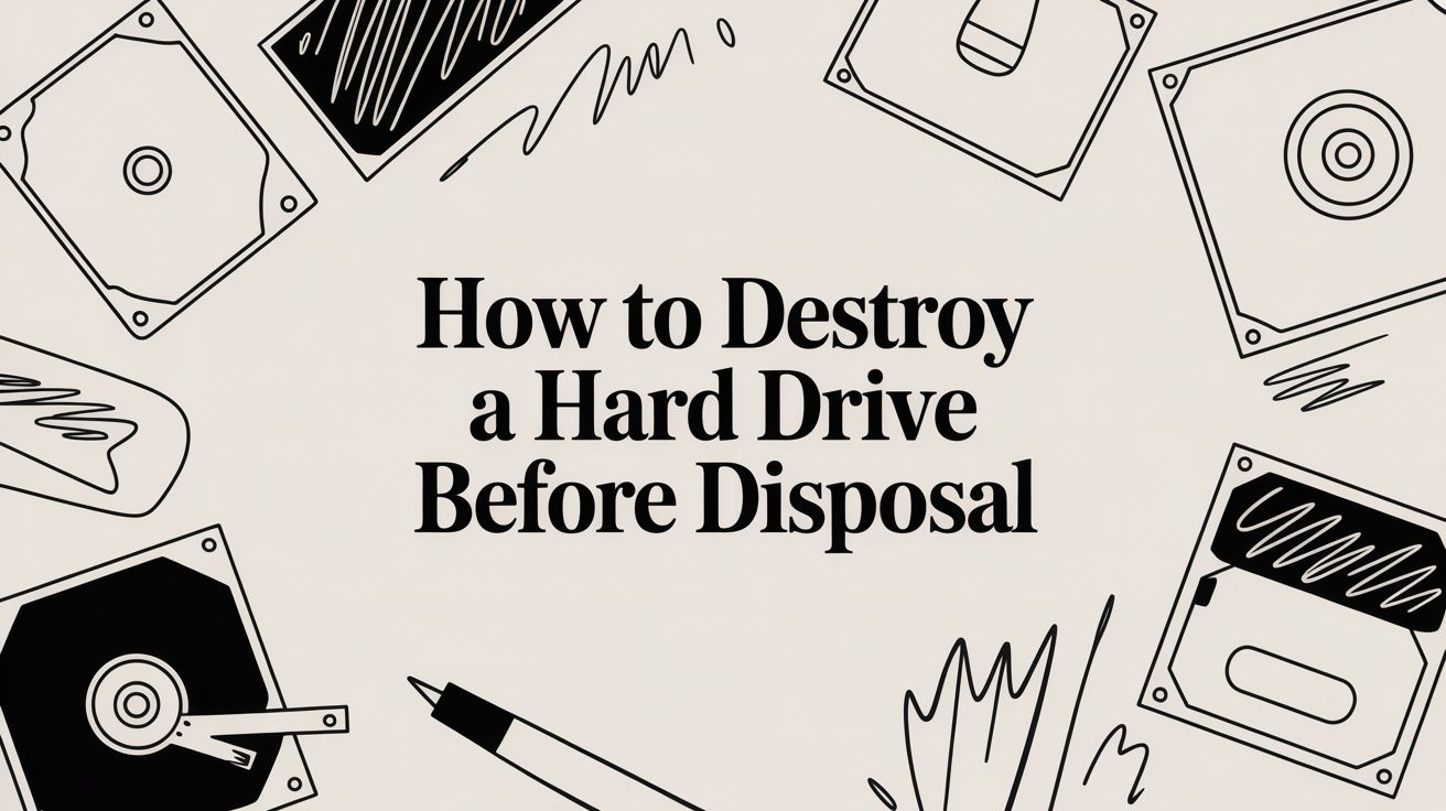 How to Destroy a Hard Drive Before Disposal