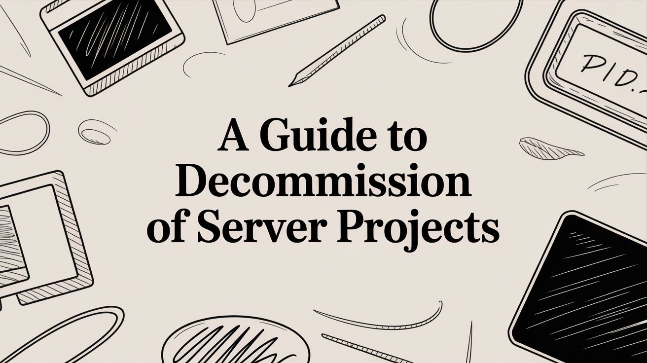 A Guide to Decommission of Server Projects