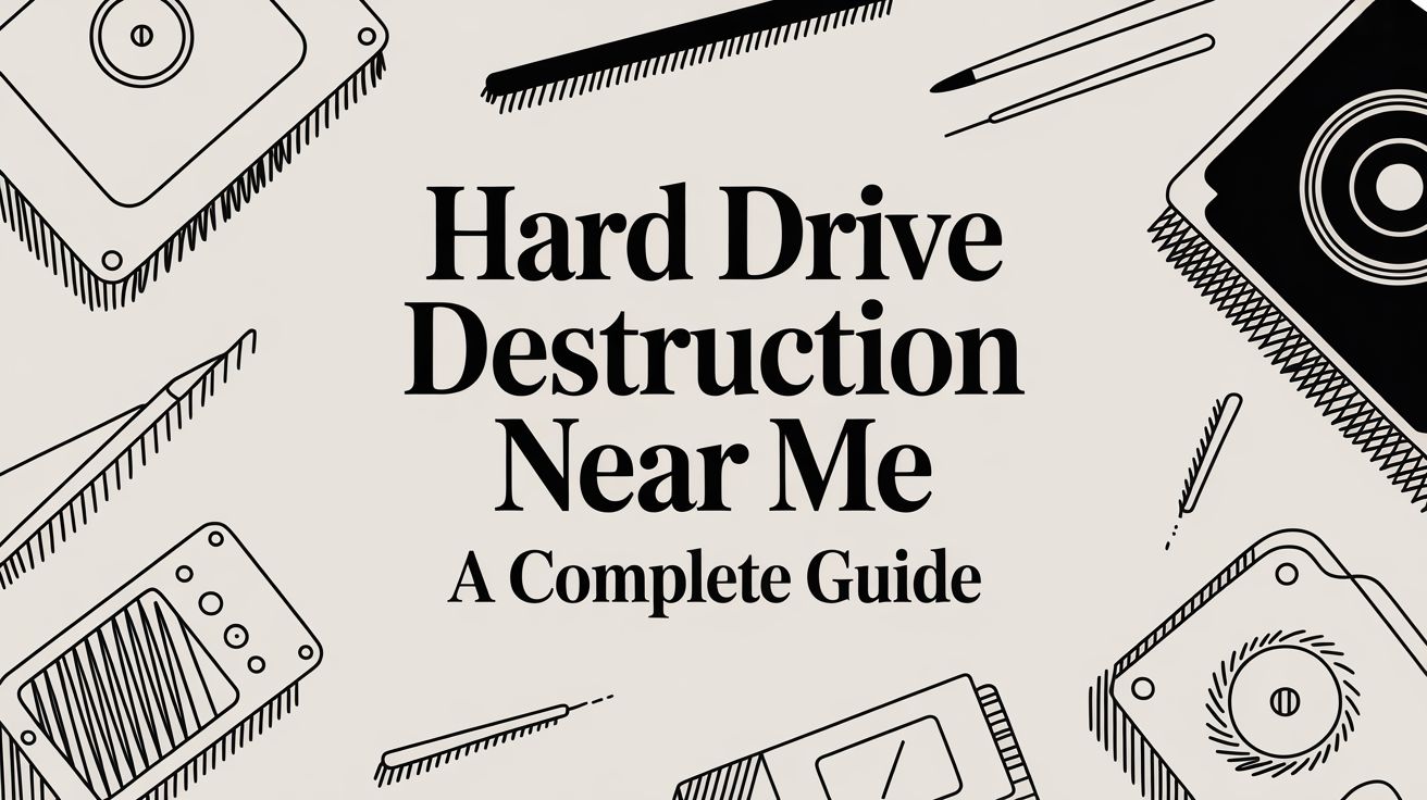 Hard Drive Destruction Near Me A Complete Guide