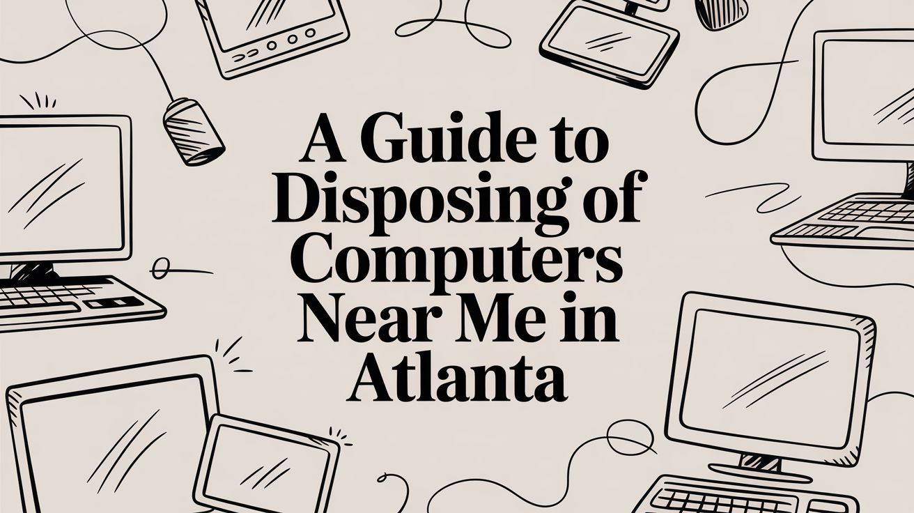 A Guide to Disposing of Computers Near Me in Atlanta