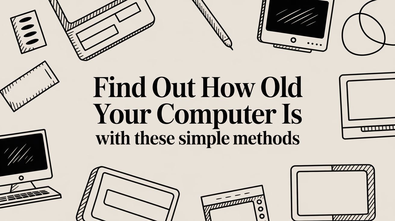 Find Out How Old Your Computer Is With These Simple Methods