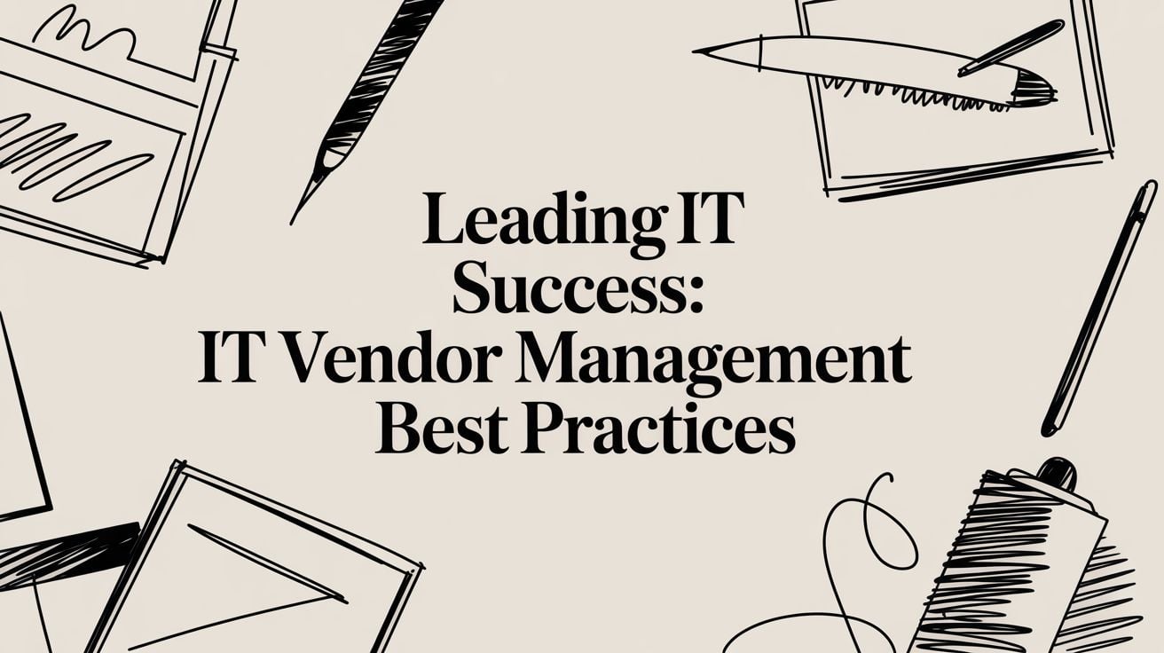 Leading IT Success: it vendor management best practices