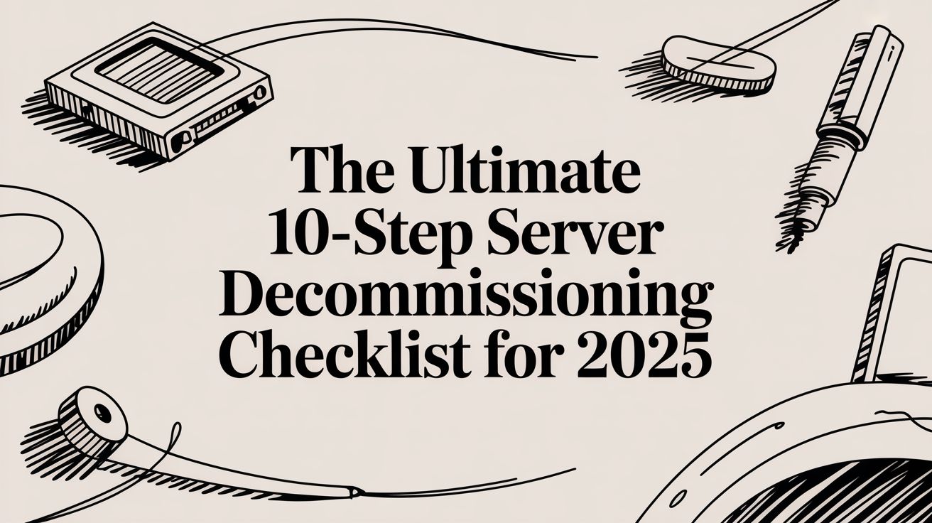 The Ultimate 10-Step Server Decommissioning Checklist for 2025