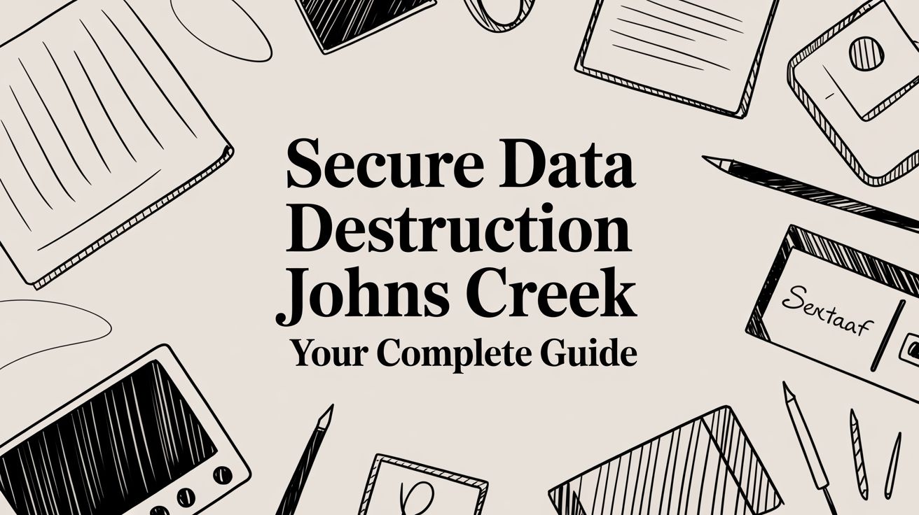 Secure data destruction Johns Creek: Your Complete Guide