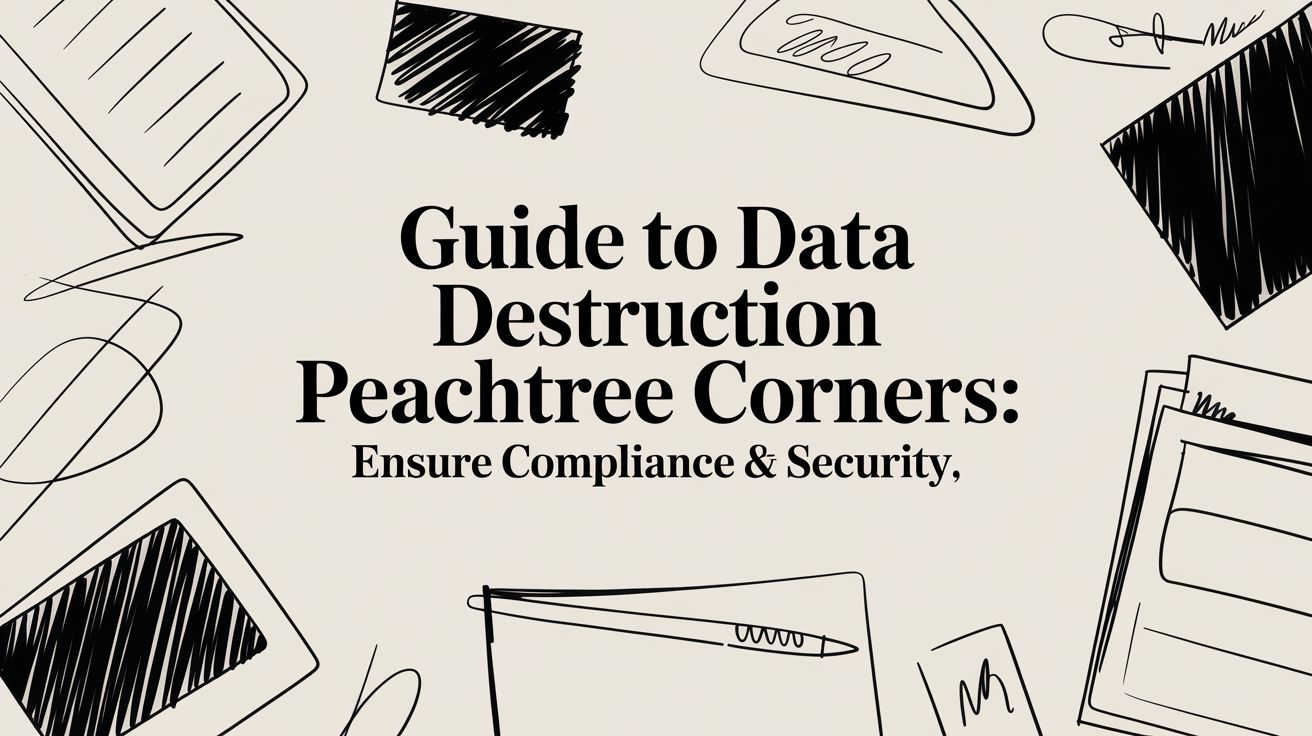 Guide to data destruction Peachtree Corners: Ensure Compliance & Security