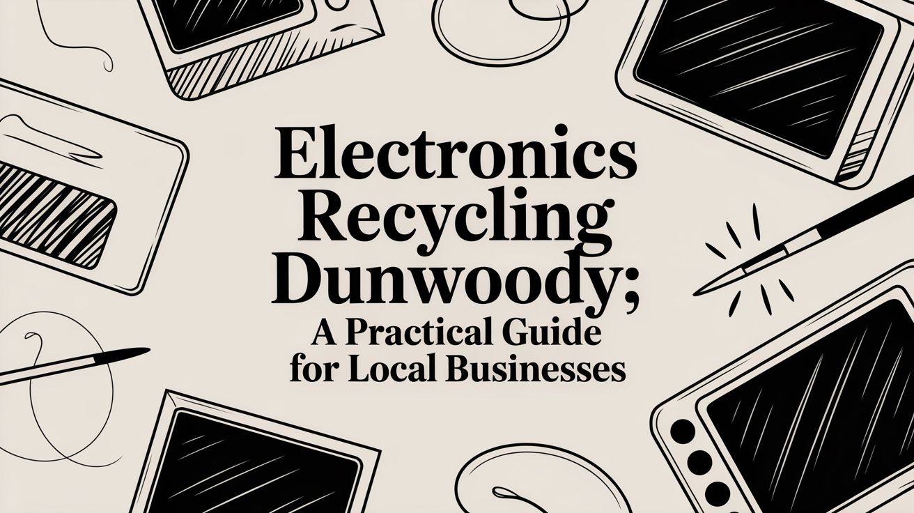 Electronics recycling Dunwoody: A Practical Guide for Local Businesses