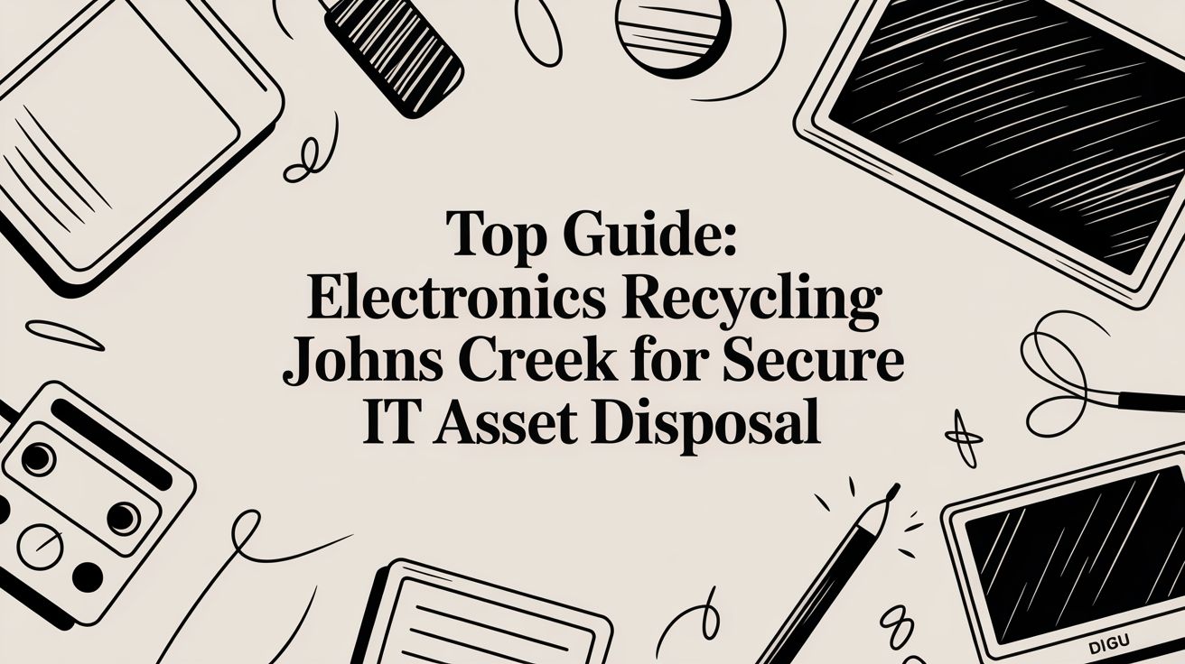 Top Guide: electronics recycling Johns Creek for Secure IT Asset Disposal