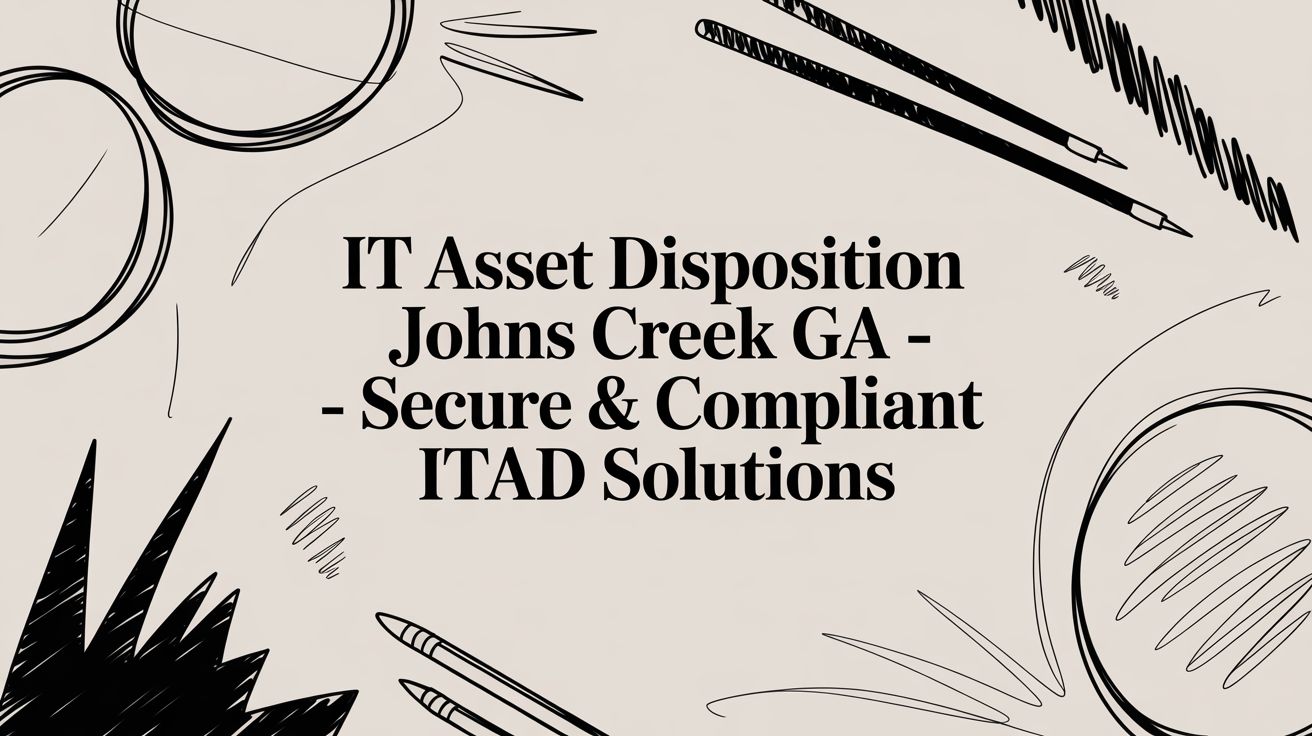 IT asset disposition Johns Creek GA – Secure & Compliant ITAD Solutions