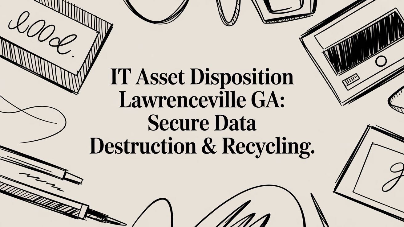 IT asset disposition Lawrenceville GA: Secure Data Destruction & Recycling.