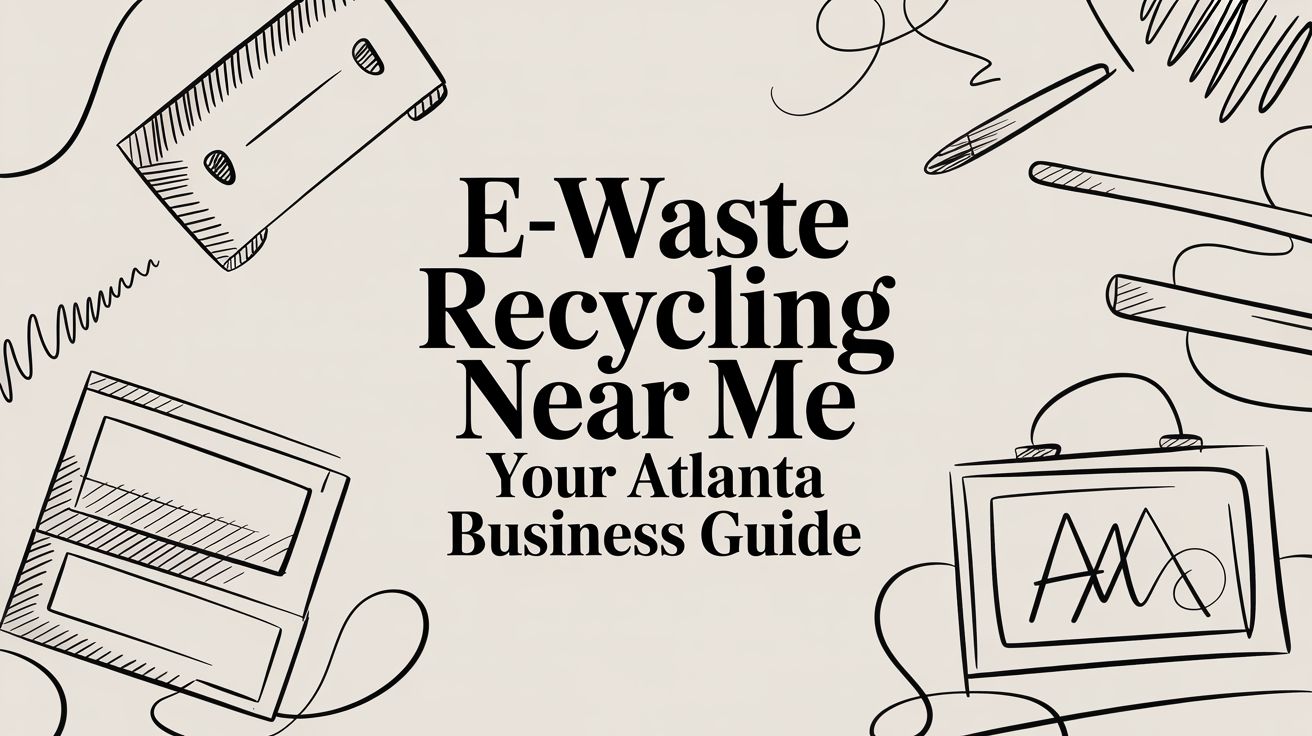 E-Waste Recycling Near Me Your Atlanta Business Guide