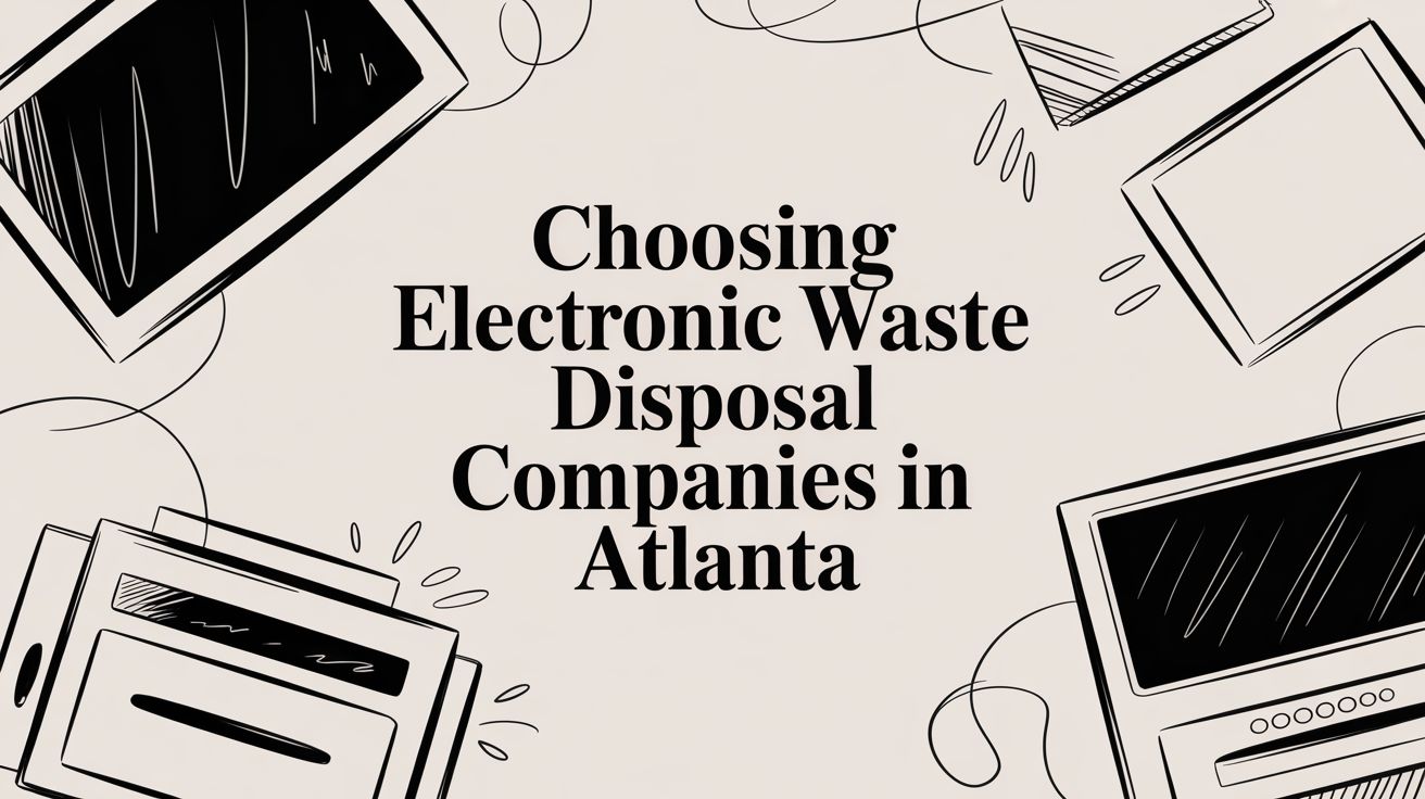 Choosing Electronic Waste Disposal Companies in Atlanta