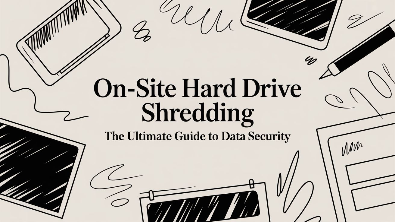 On-Site Hard Drive Shredding The Ultimate Guide to Data Security