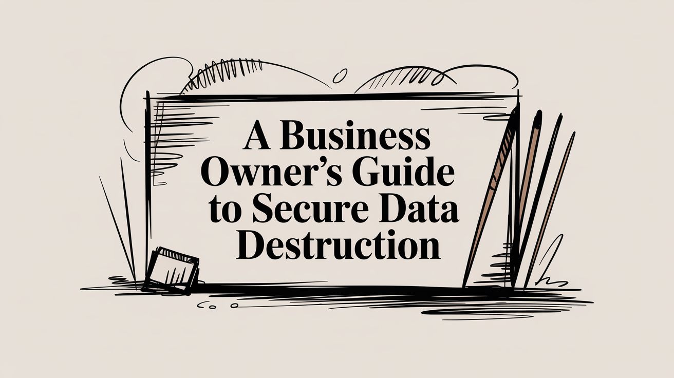 A Business Owner’s Guide to Secure Data Destruction