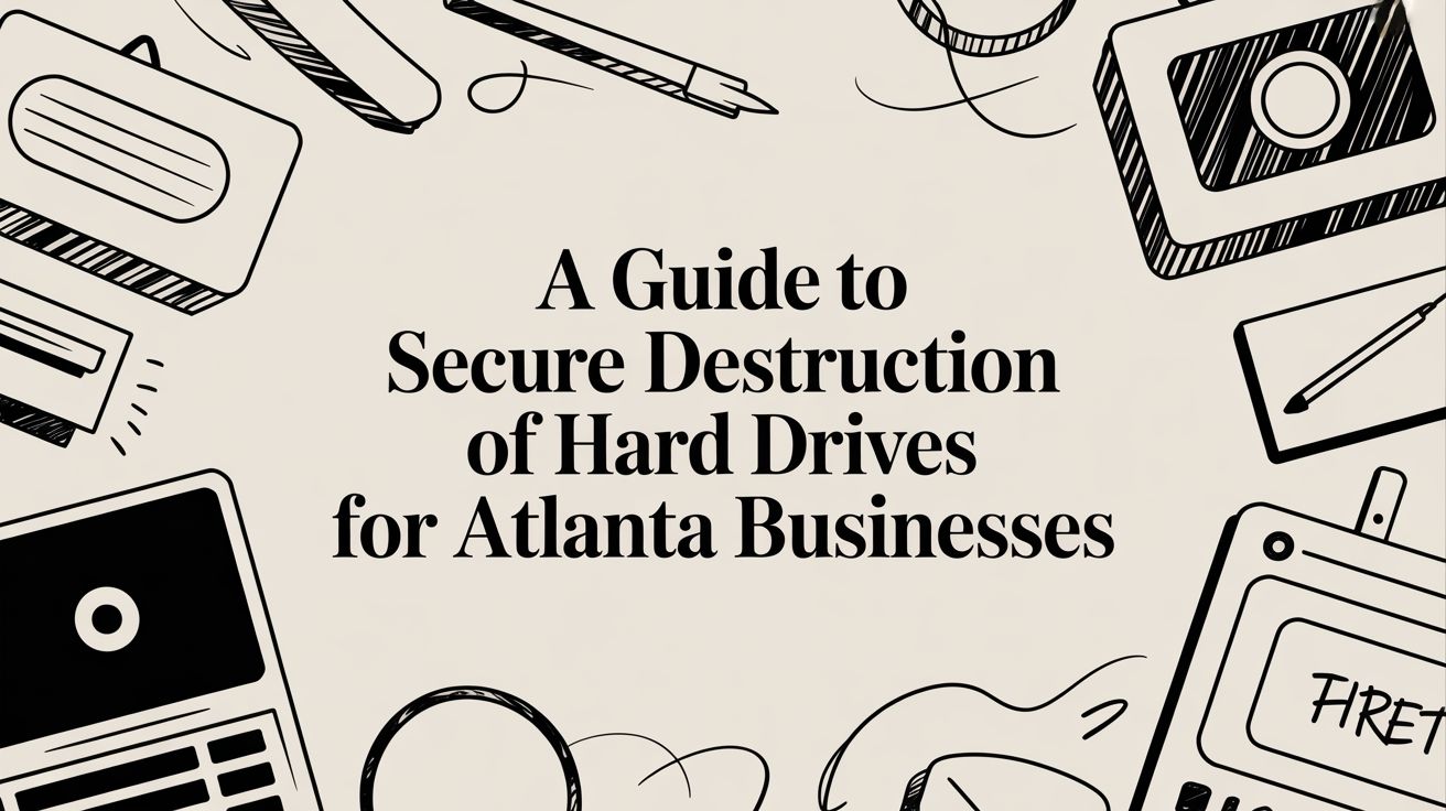 A Guide to Secure Destruction of Hard Drives for Atlanta Businesses