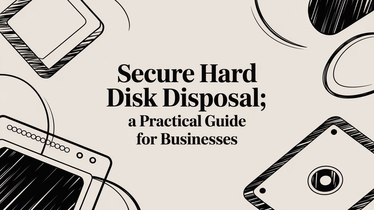 Secure hard disk disposal: A Practical Guide for Businesses