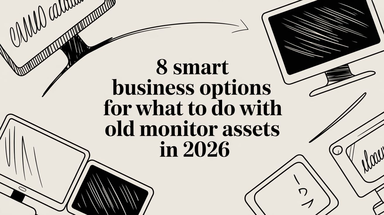 8 Smart Business Options for What to Do With Old Monitor Assets in 2026