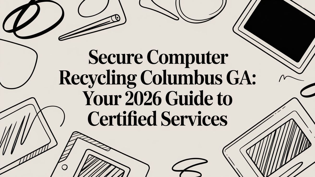 Secure computer recycling columbus ga: Your 2026 Guide to Certified Services