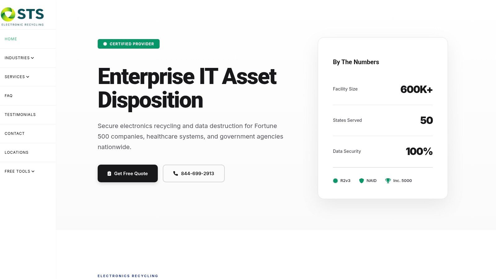 STS Electronic Recycling