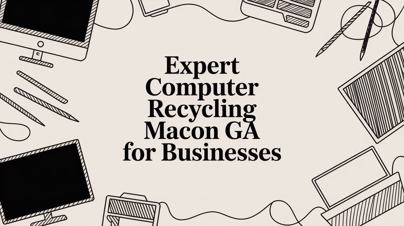 Expert computer recycling Macon GA for Businesses
