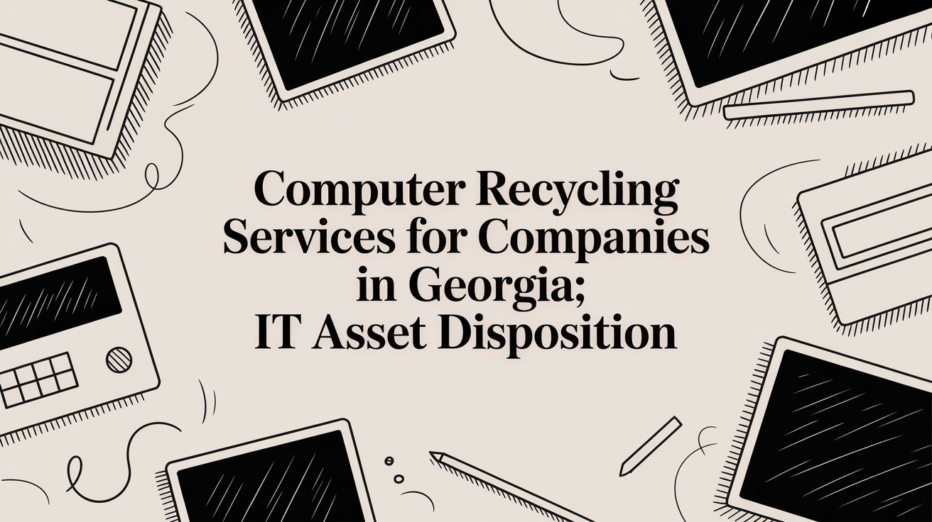 Computer Recycling Services for Companies in Georgia: IT Asset Disposition