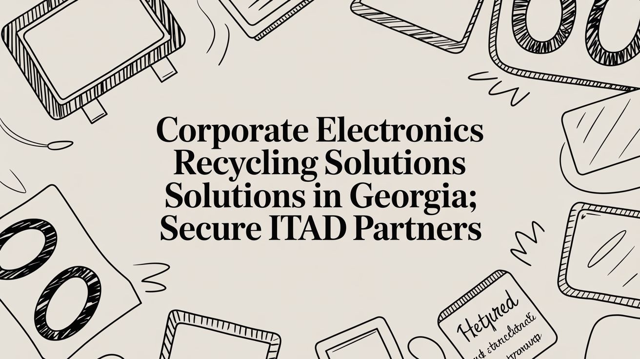 Corporate Electronics Recycling Solutions in Georgia: Secure ITAD Partners