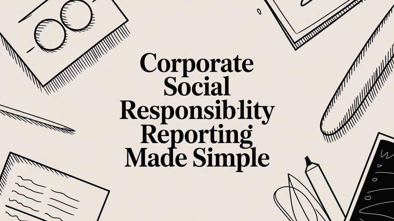 Corporate Social Responsibility Reporting Made Simple