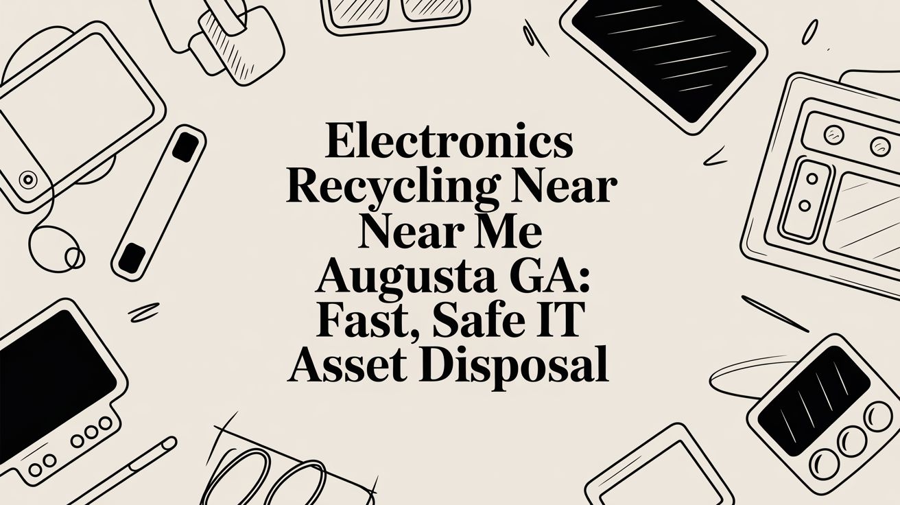 Electronics recycling near me Augusta GA: Fast, Safe IT Asset Disposal
