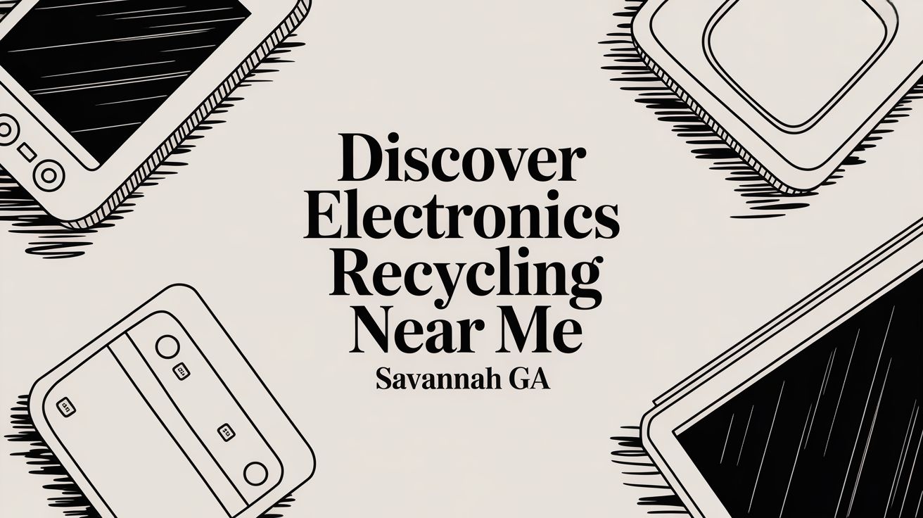 Discover electronics recycling near me Savannah GA