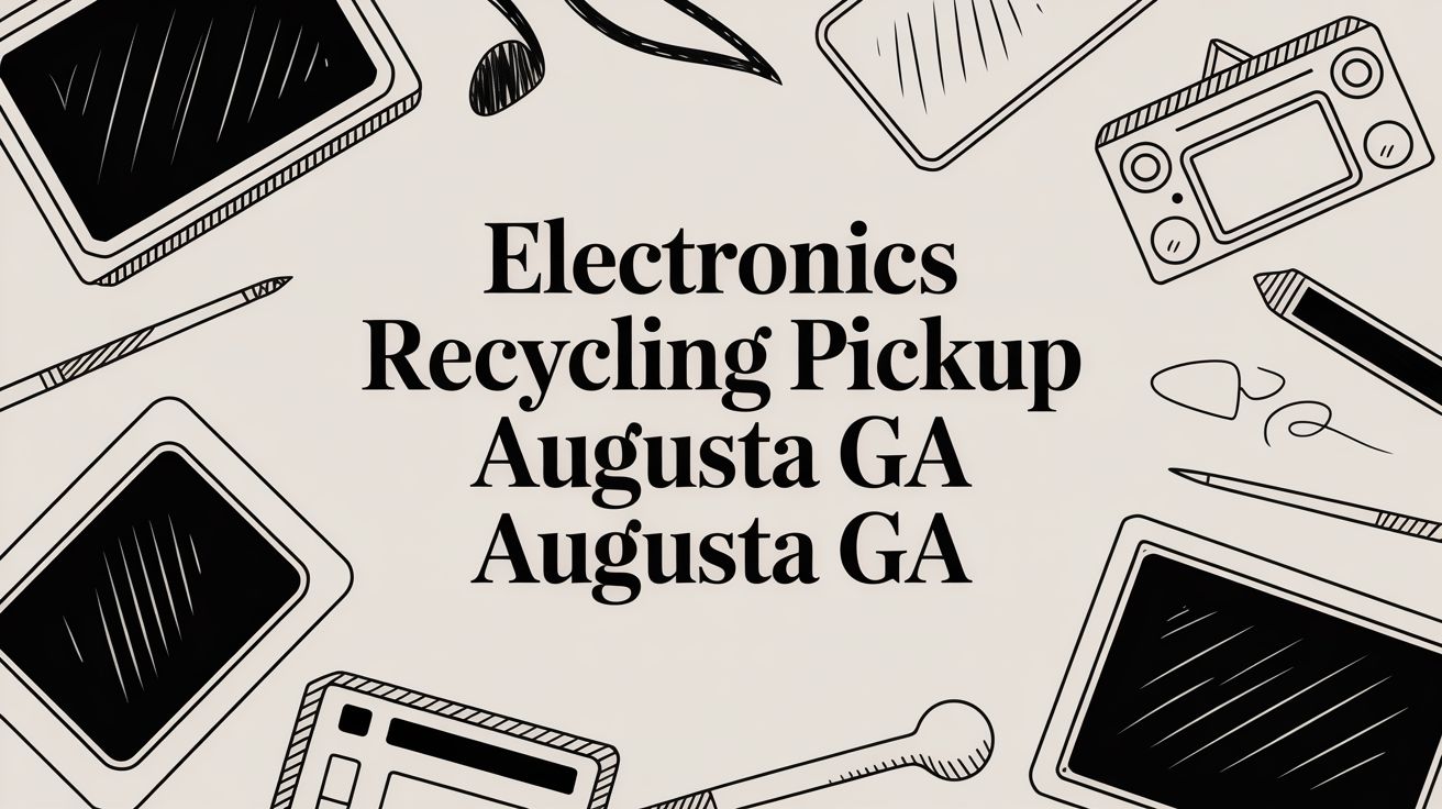 Electronics Recycling Pickup Augusta GA: electronics recycling pickup Augusta GA