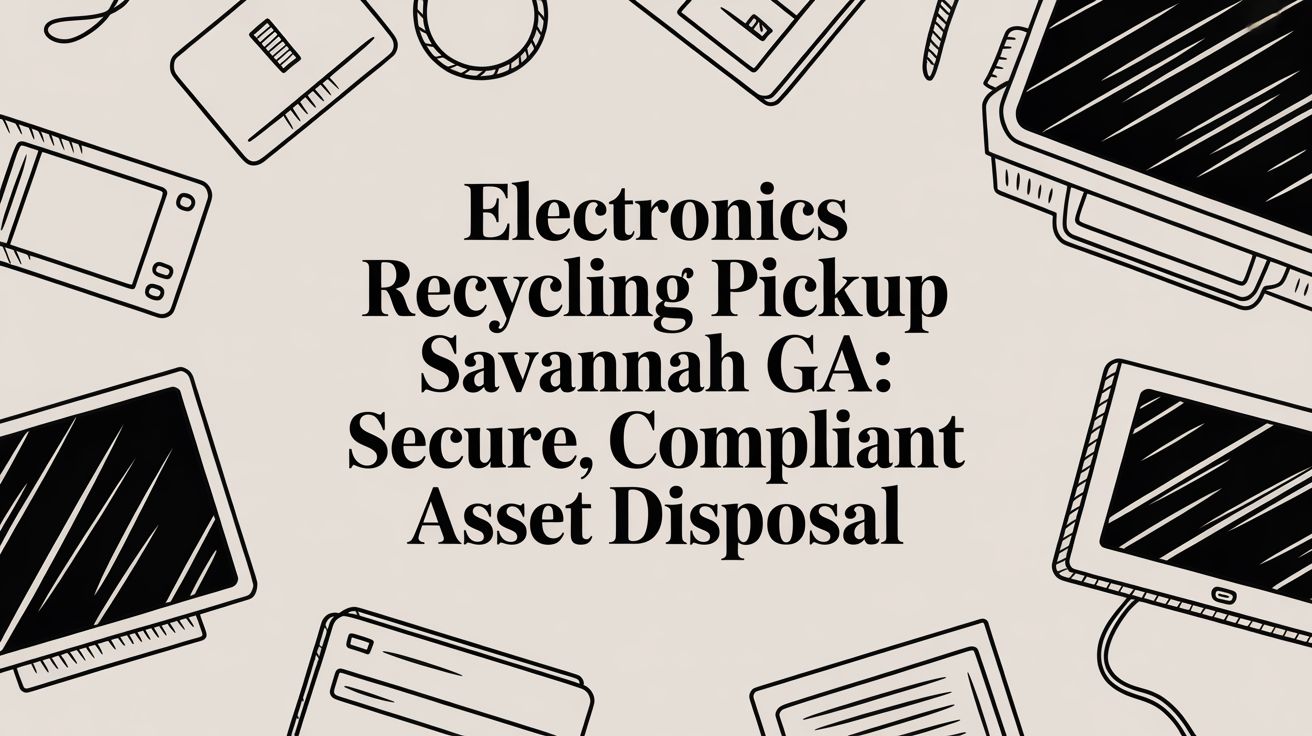 Electronics Recycling Pickup Savannah GA: Secure, Compliant Asset Disposal