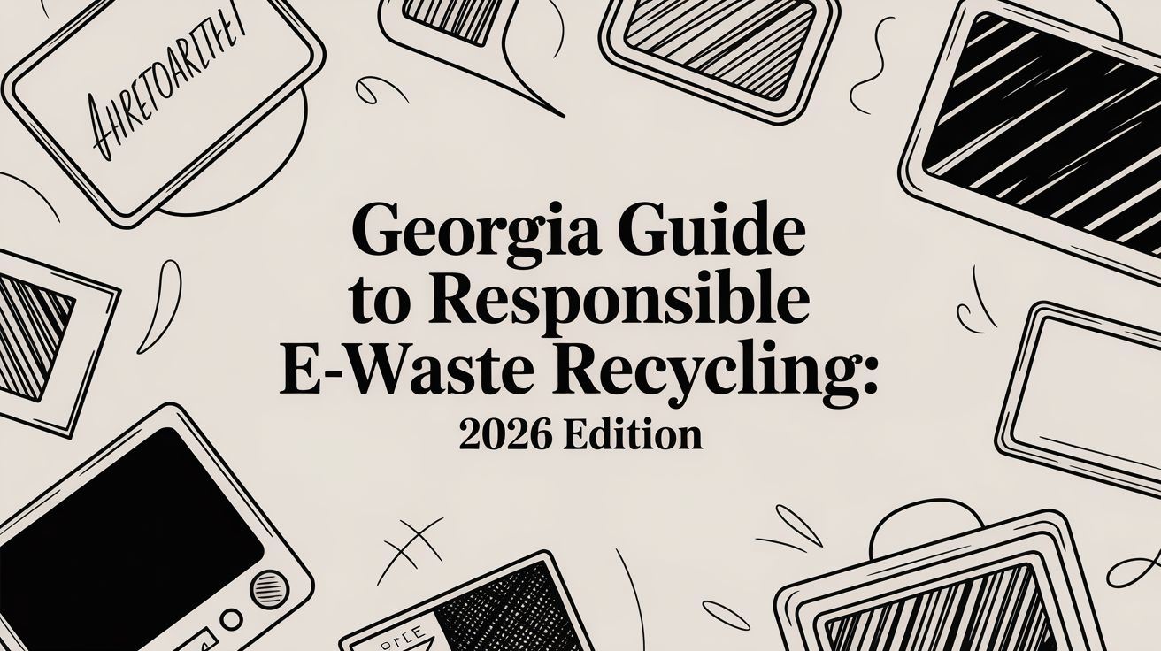 Georgia Guide to Responsible E-Waste Recycling: 2026 Edition
