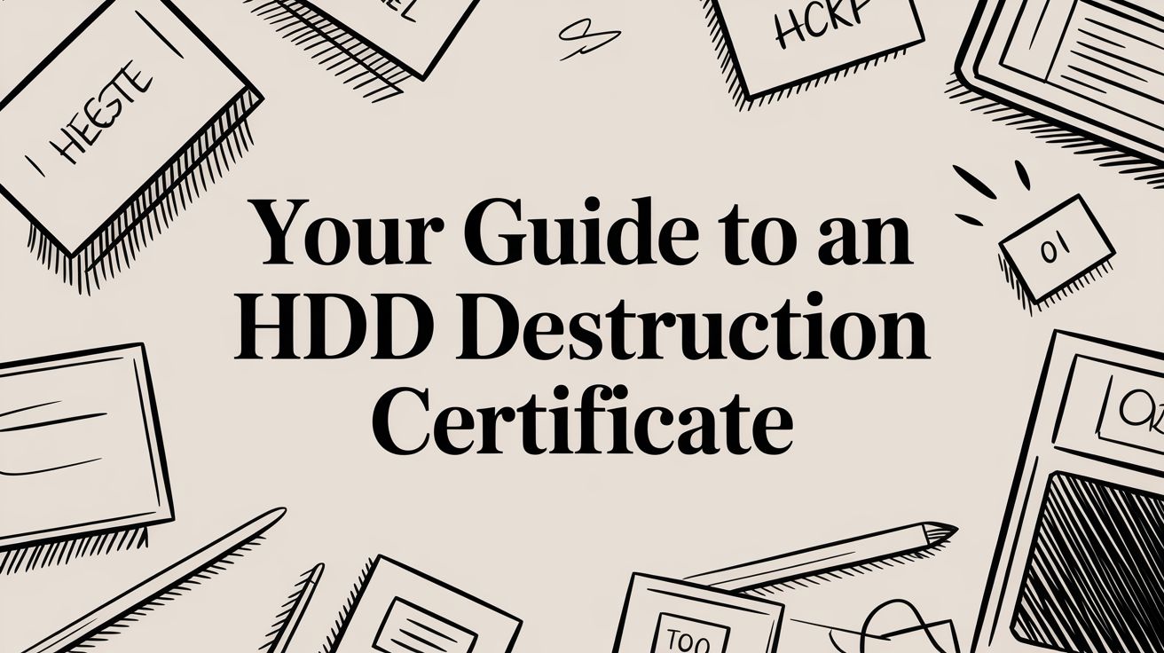 Your Guide to an HDD Destruction Certificate