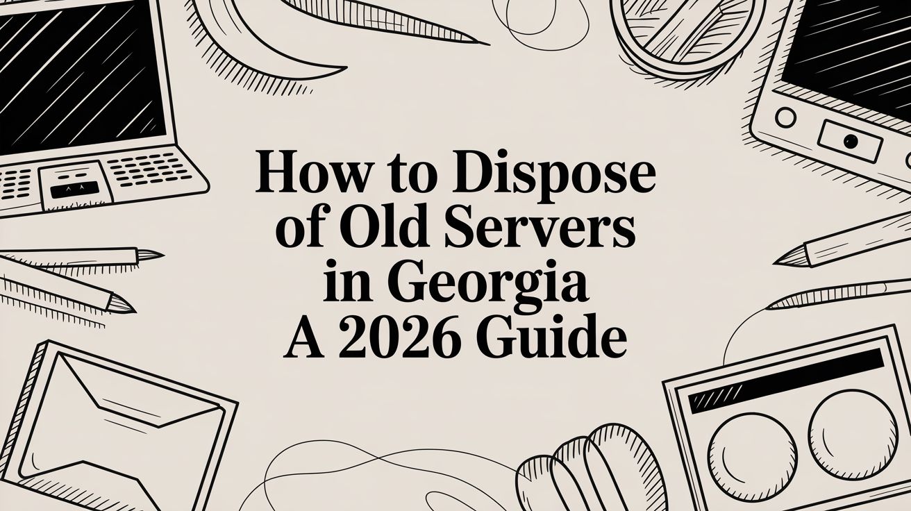 How to Dispose of Old Servers in Georgia a 2026 Guide