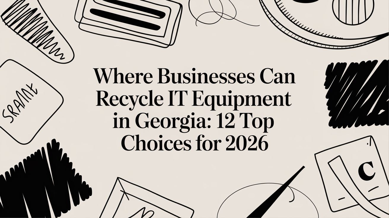 Where Businesses Can Recycle IT Equipment in Georgia: 12 Top Choices for 2026