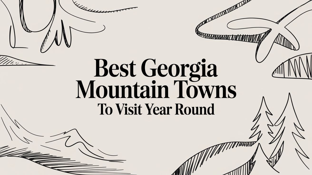 Best Georgia Mountain Towns to Visit Year Round
