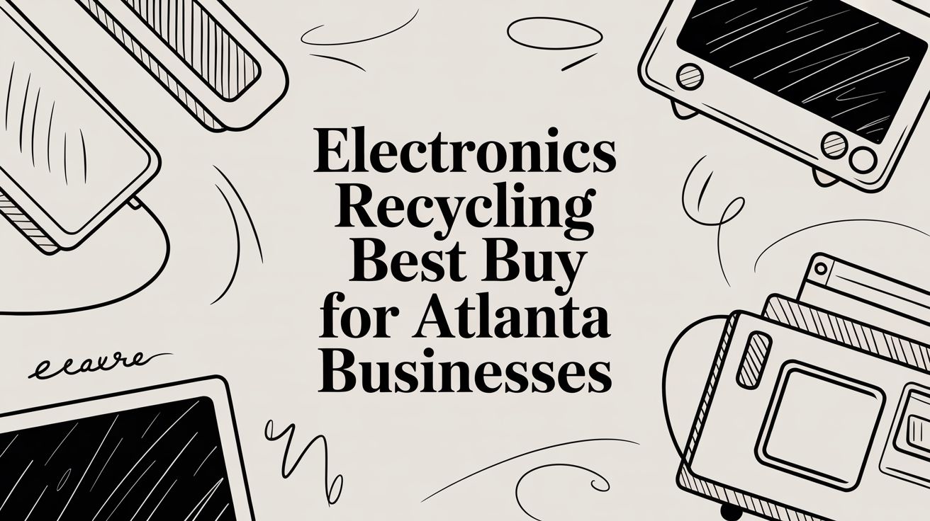 Electronics Recycling Best Buy for Atlanta Businesses