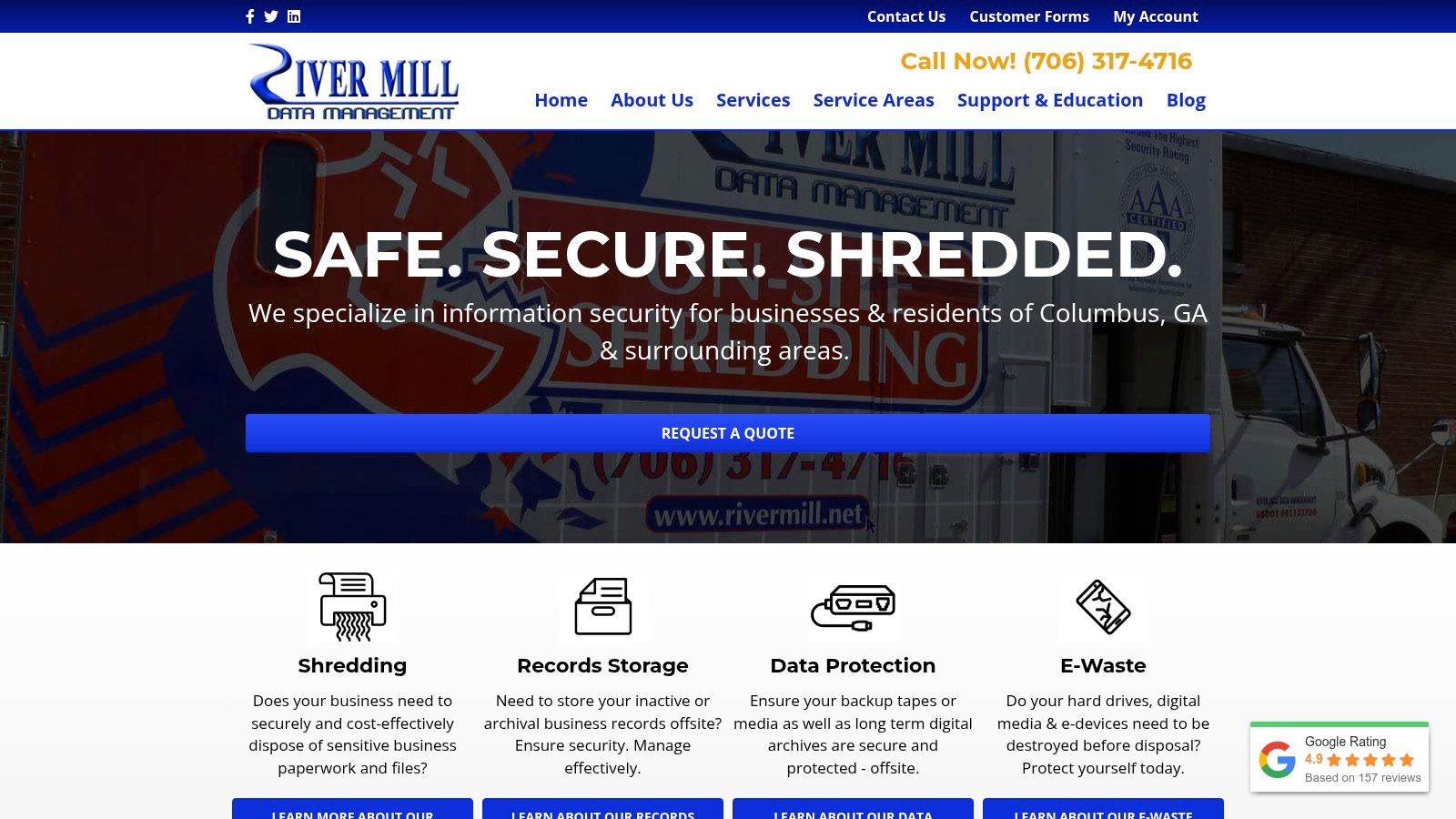 River Mill Data Management