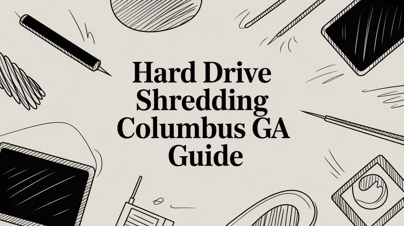 Hard Drive Shredding Columbus GA Guide