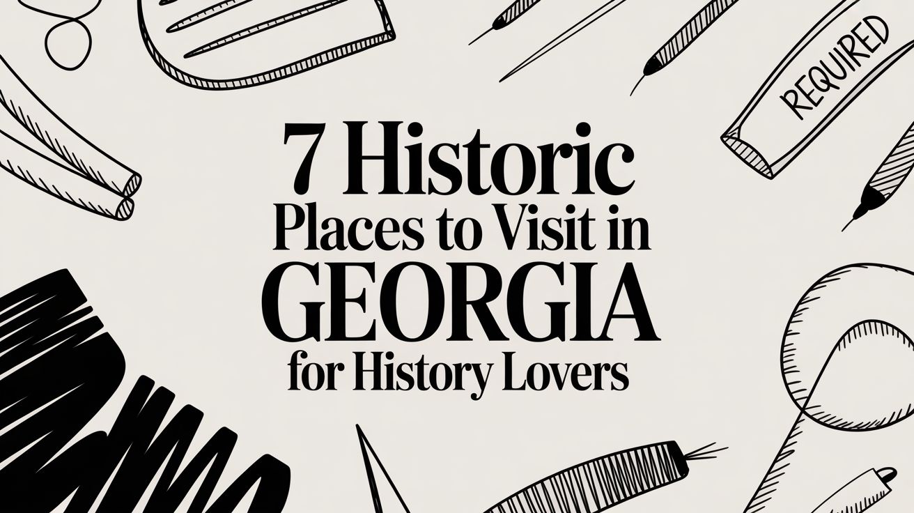 7 Historic Places to Visit in Georgia for History Lovers