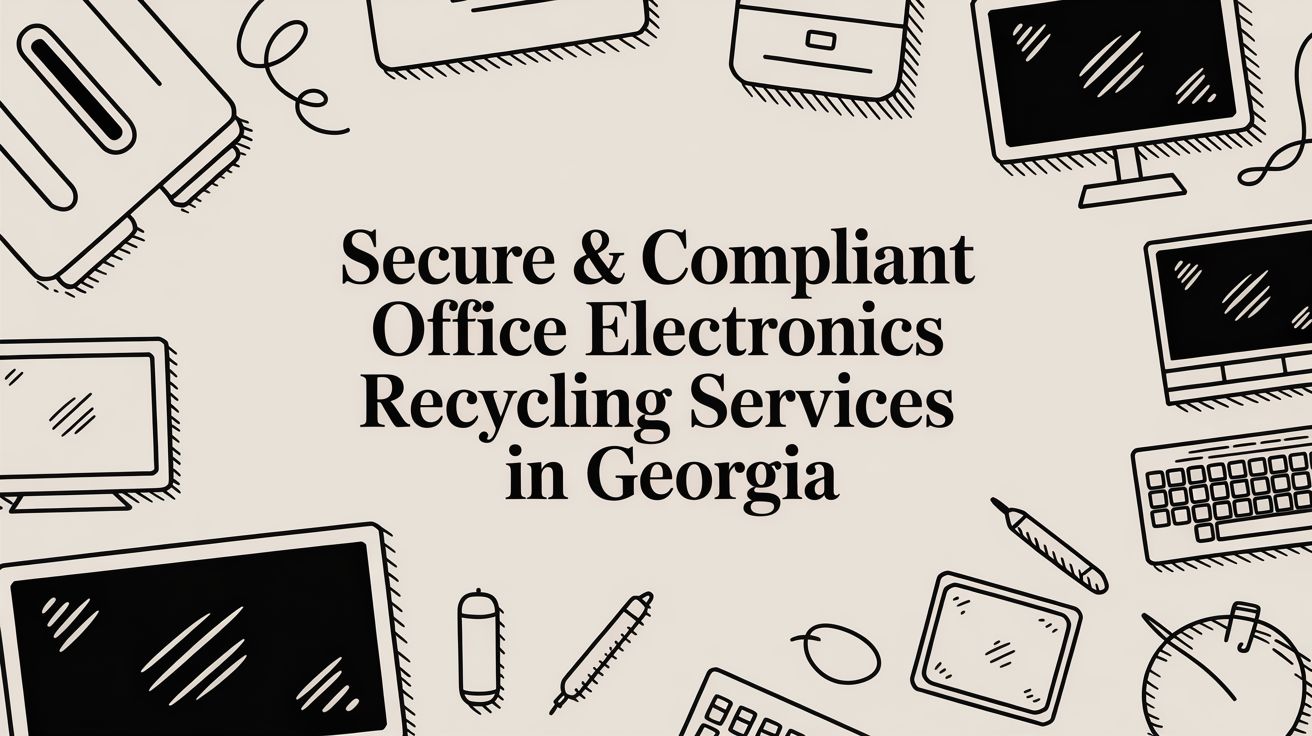 Secure & Compliant Office Electronics Recycling Services in Georgia