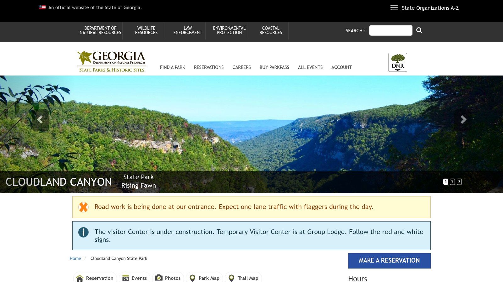 Cloudland Canyon State Park